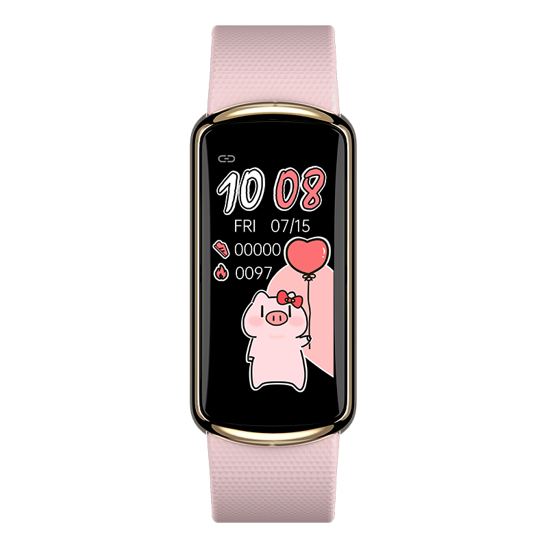 Metal Fitness tracker support TUYA waterproof IP68 fitness watch with time set manually heart rate D4 smart watch new arrival