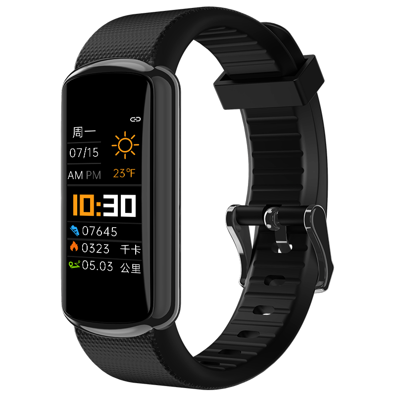Metal Fitness tracker support TUYA waterproof IP68 fitness watch with time set manually heart rate D4 smart watch new arrival